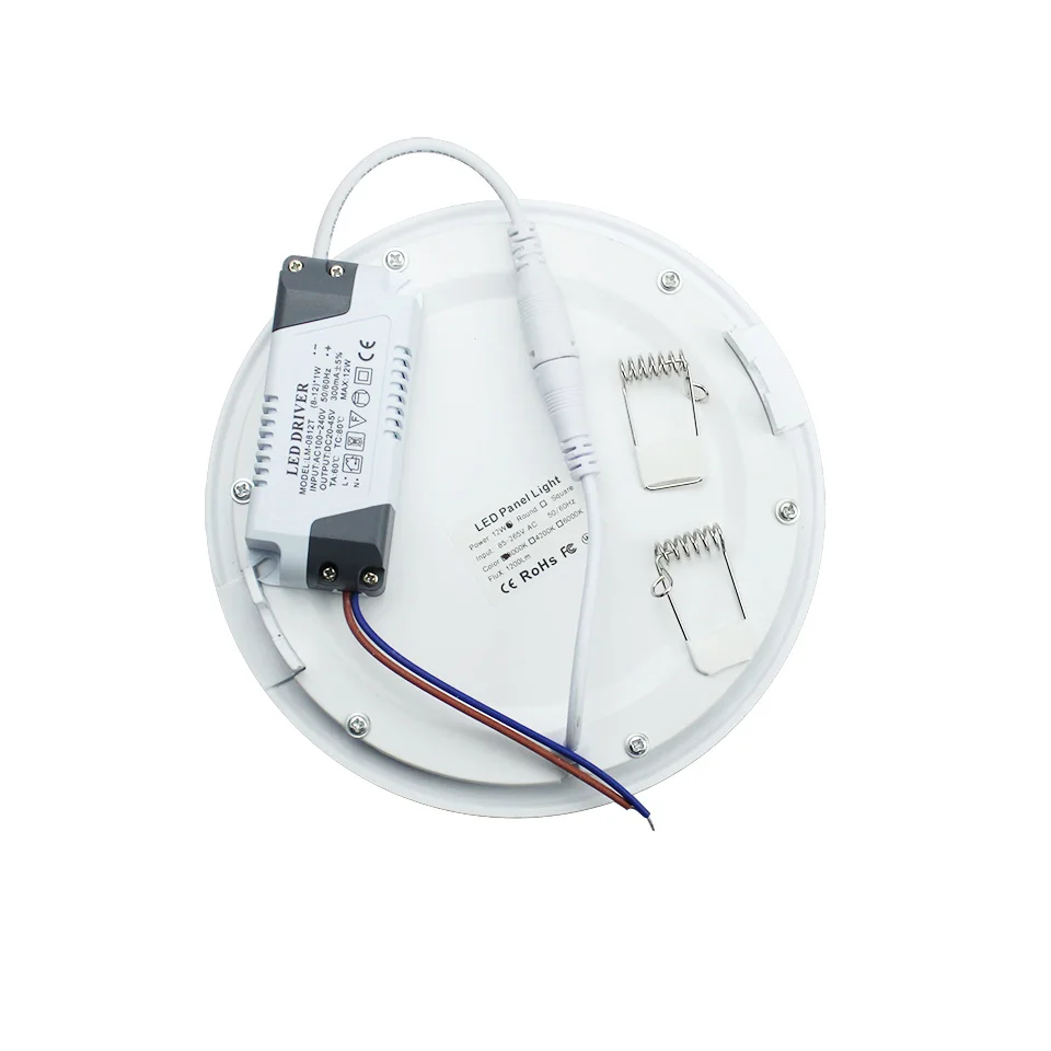 3 Вт 4 6 9 12 15 18 Диммируемый Светодиодный прожектор 220 в 110 В AC85-265V потолочный круглый
