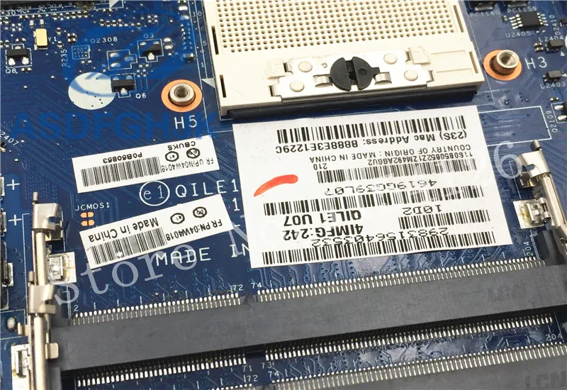 04Y1167 QILE1 LA-8131P материнская плата для ноутбука Lenovo ThinkPad Edge E430 DDR3 hm77 Встроенная 100%