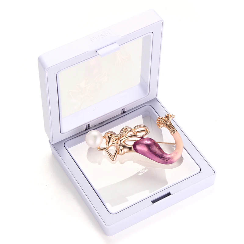 Осень новое поступление Элегантный Русалка Для Женщин Жемчужная Брошь Шпильки