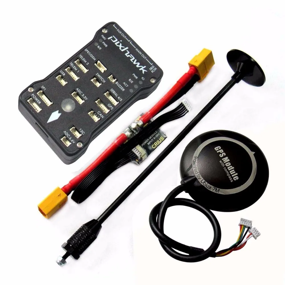 Самодельный F550 гексакоптер Pixhawk контроллер для борьбы устройство GPS Simonk 30A ESC 2212