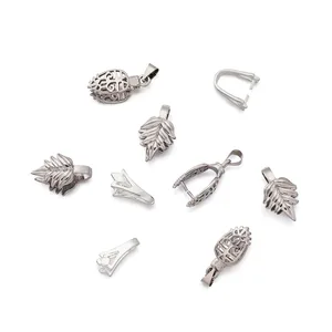 Клипса Pandahall для подвесок, латунная, 24 мм