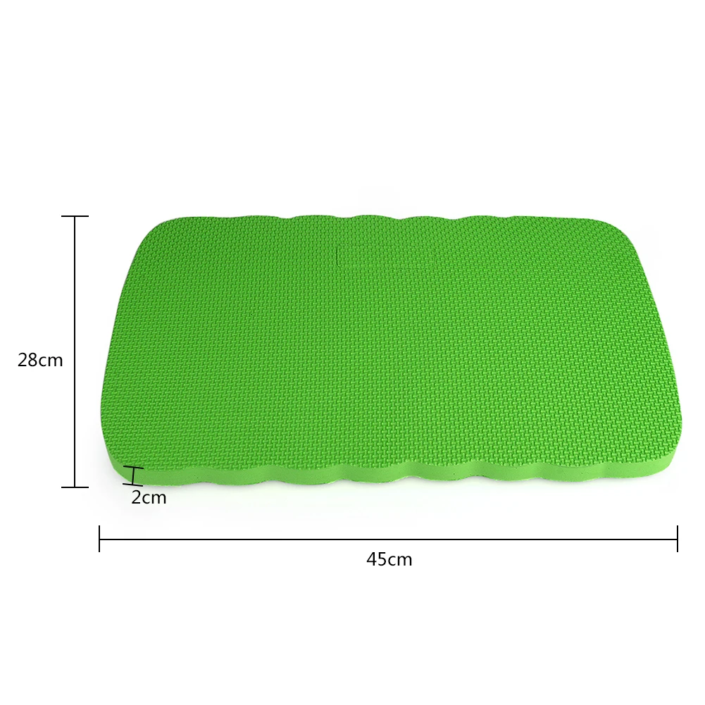 green 45x28x2cm Садовый коврик на коленях высокая плотность пена толстый коврик на коленях гараж садовый коврик на коленях Подушка на коленях защита колена - Цвет: green 45x28x2cm