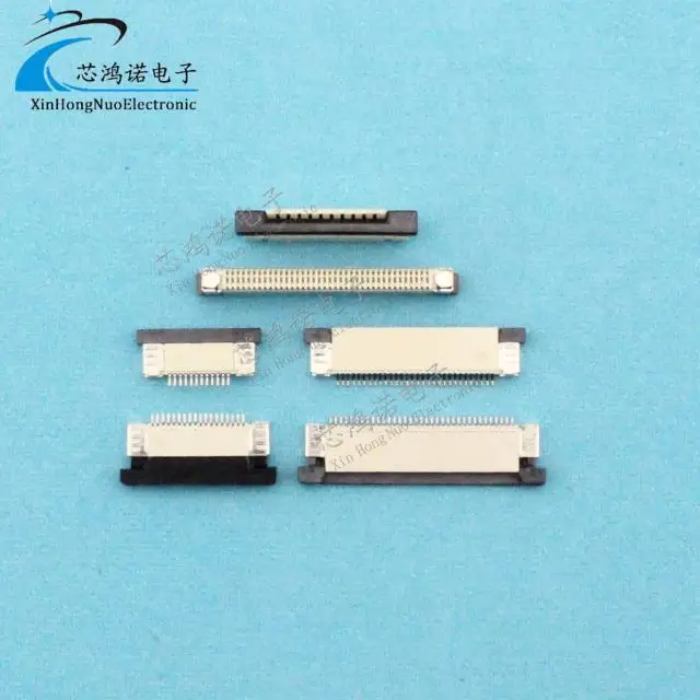 0.5mm-16P connected drawer type zipper / FFC/FPC soft line socket FFC connector 16Pin | Электронные компоненты и
