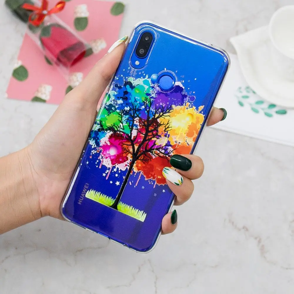 ТПУ чехол для Huawei P Smart Plus INE-LX1 INE-L21 мягкий телефона Nova 3i INE-TL00 INE-LX2 силиконовый |