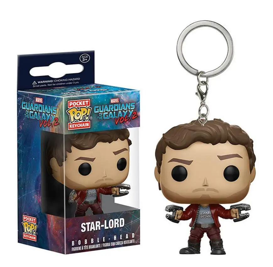 28 FUNKO POP Avengers 4: Endgame капитан чудо-яд Дэдпул брелок с Железным человеком Фигурки игрушки для детей Рождественский подарок - Цвет: 28