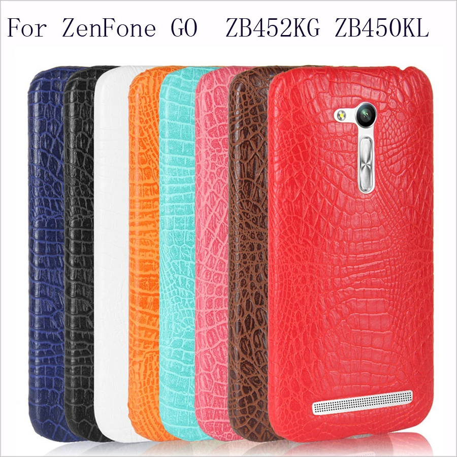 Роскошный чехол Zenfone GO из крокодиловой кожи с принтом для ASUS ZenFone ZB452KG ZB450KL ZB500KL ZB500KG