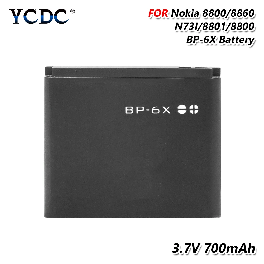 Аккумулятор для телефона 3 7 В 700 мА/ч литий ионный аккумулятор BP 6X BP6X Nokia 8800/8800