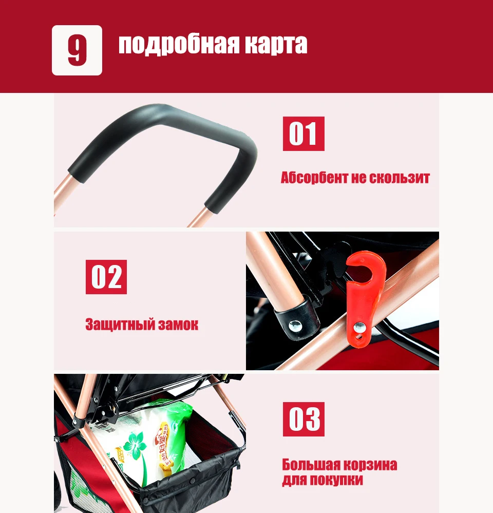 IMBABY многофункциональная детская коляска, популярная, для мамы, роскошная, золотая, детская коляска, складная коляска, 20 кг, коляска для новорожденных, для детей 0-3 лет