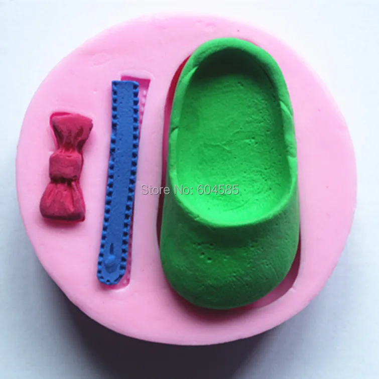 Одна женская обувь формы для помадки и торта форма мыла шоколада кухни