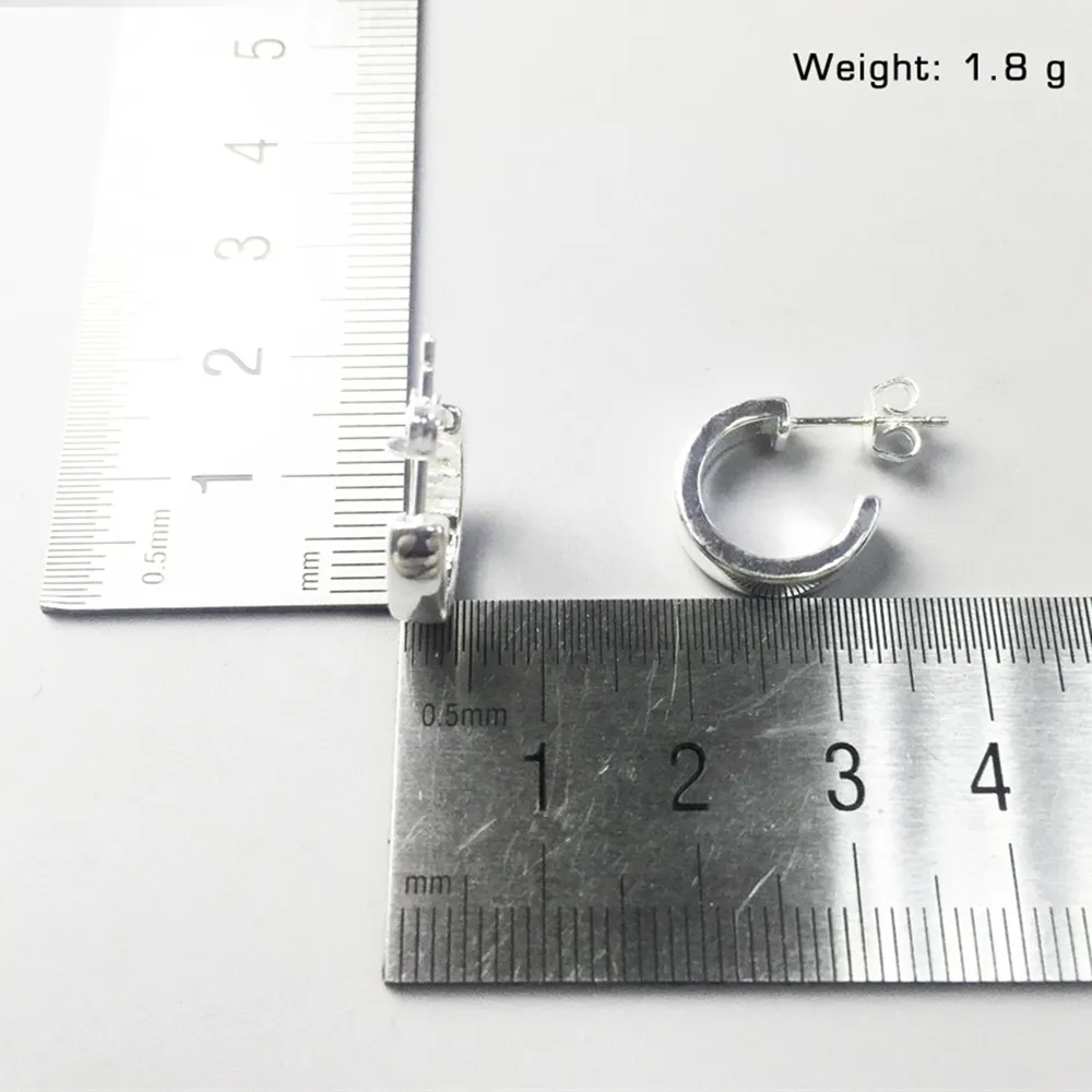 Серьги-кольца из стерлингового серебра 925 пробы модные Гламурные серьги в стиле