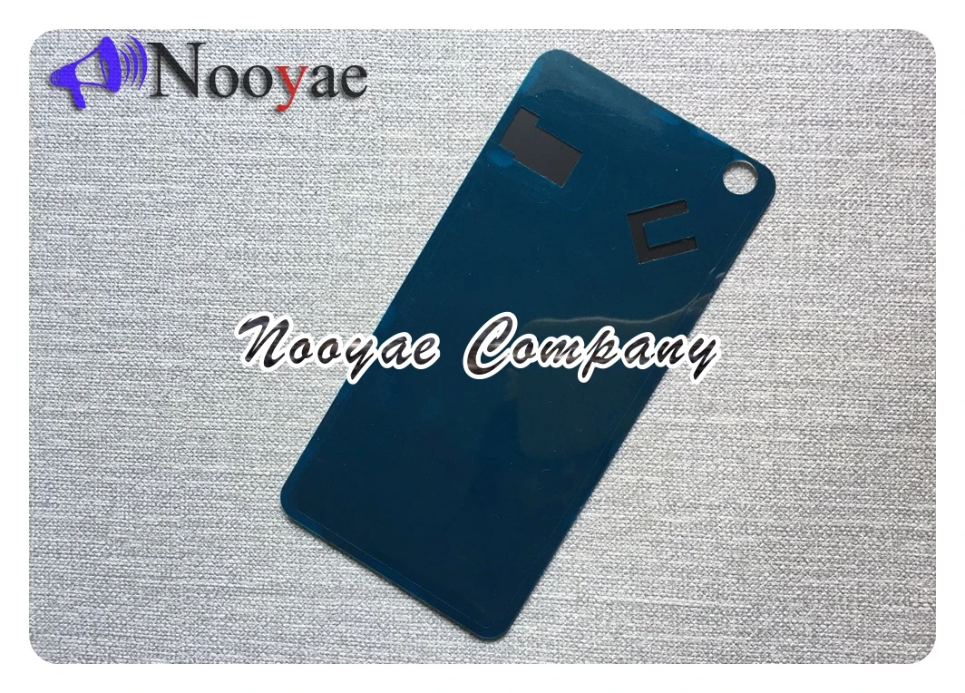 Стеклянная задняя крышка для Lenovo S850 S850t корпус задней панели батареи синий цвет