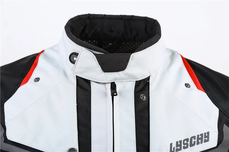LYSCHY Enduro мотоциклетная куртка для езды на мотоцикле, мотоциклетная броня, защитный костюм, Мужская одежда, Светоотражающая экипировка, мужские гоночные куртки