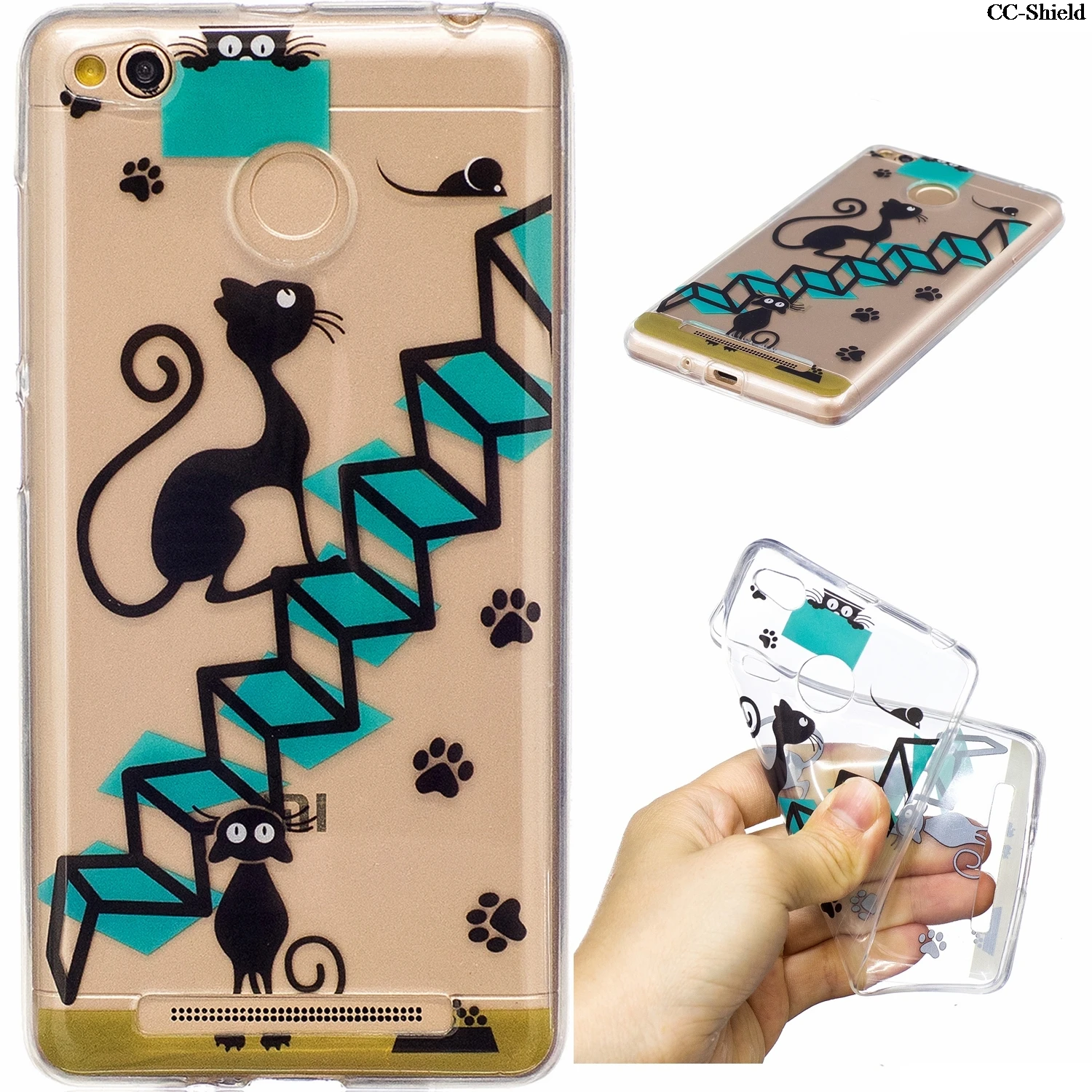 Fitted Case for Xiaomi Redmi 3S 3 S Red mi3S Luxury fashion TPU Frame Phone Soft Silicone Redmi3S cases |