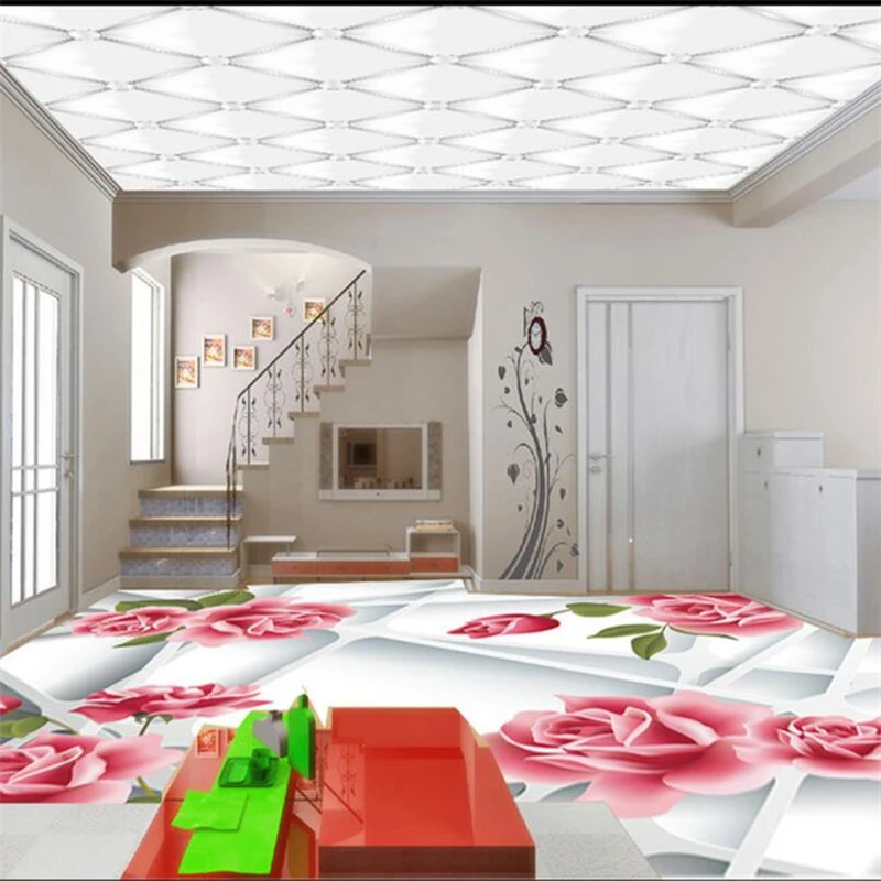 Wellyu пользовательские обои 3d стерео фотообои фон вектор элегантная атмосфера