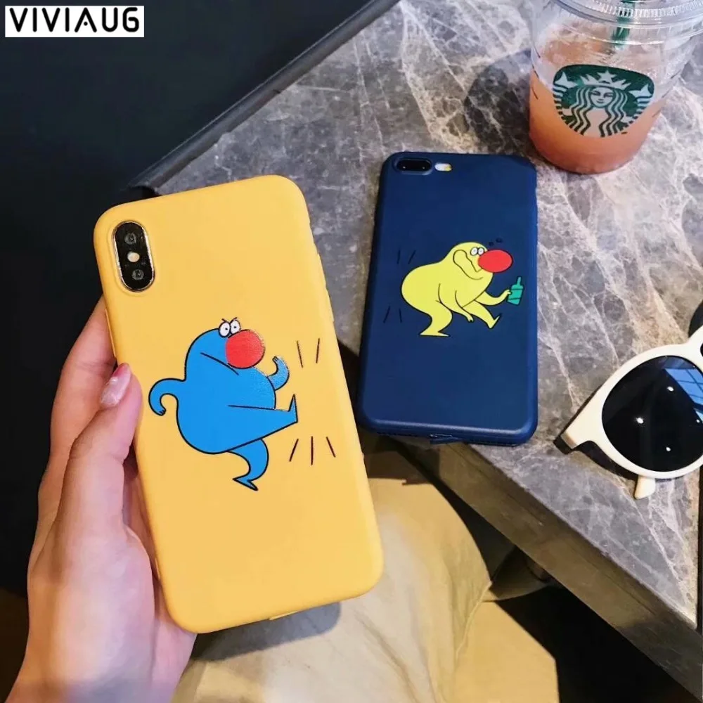 Забавный мультфильм любителей животных чехол для телефона iphone х 7 6 S 8 плюс крышка