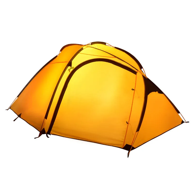 

New Style High Quality Double Layer Aluminum Pole 3-4 Person More Color Choose Waterproof Ultralight Camping Tent