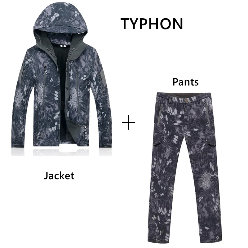 Лидер продаж военный спецназ армейская тактическая Униформа куртка брюки Тифон