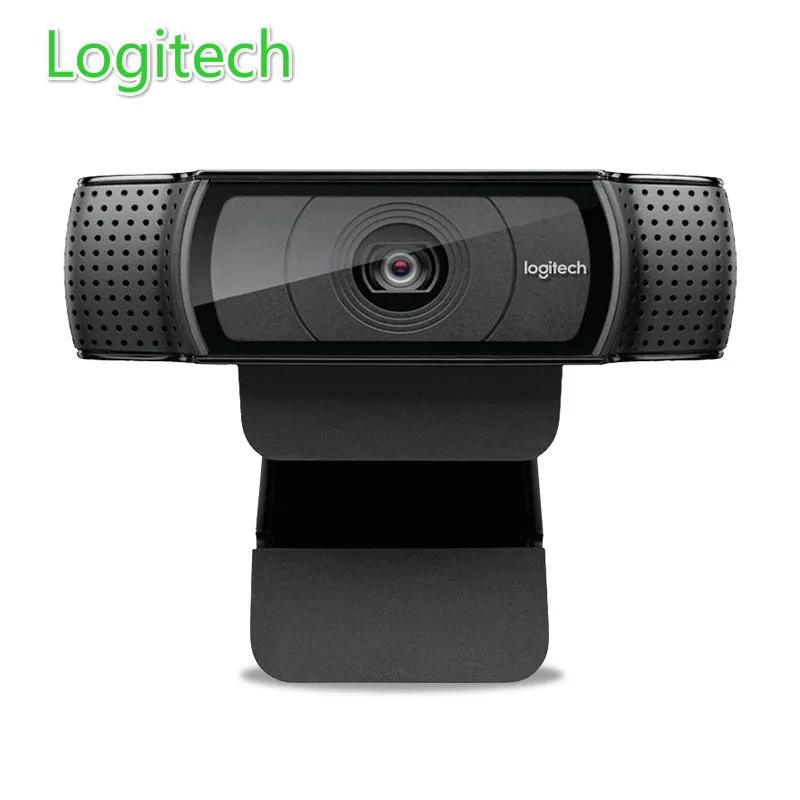 Original logitech HD Pro camera C920e, widescreen video call recording, 1080p camera, desktop or laptop camera, C920 upgrade