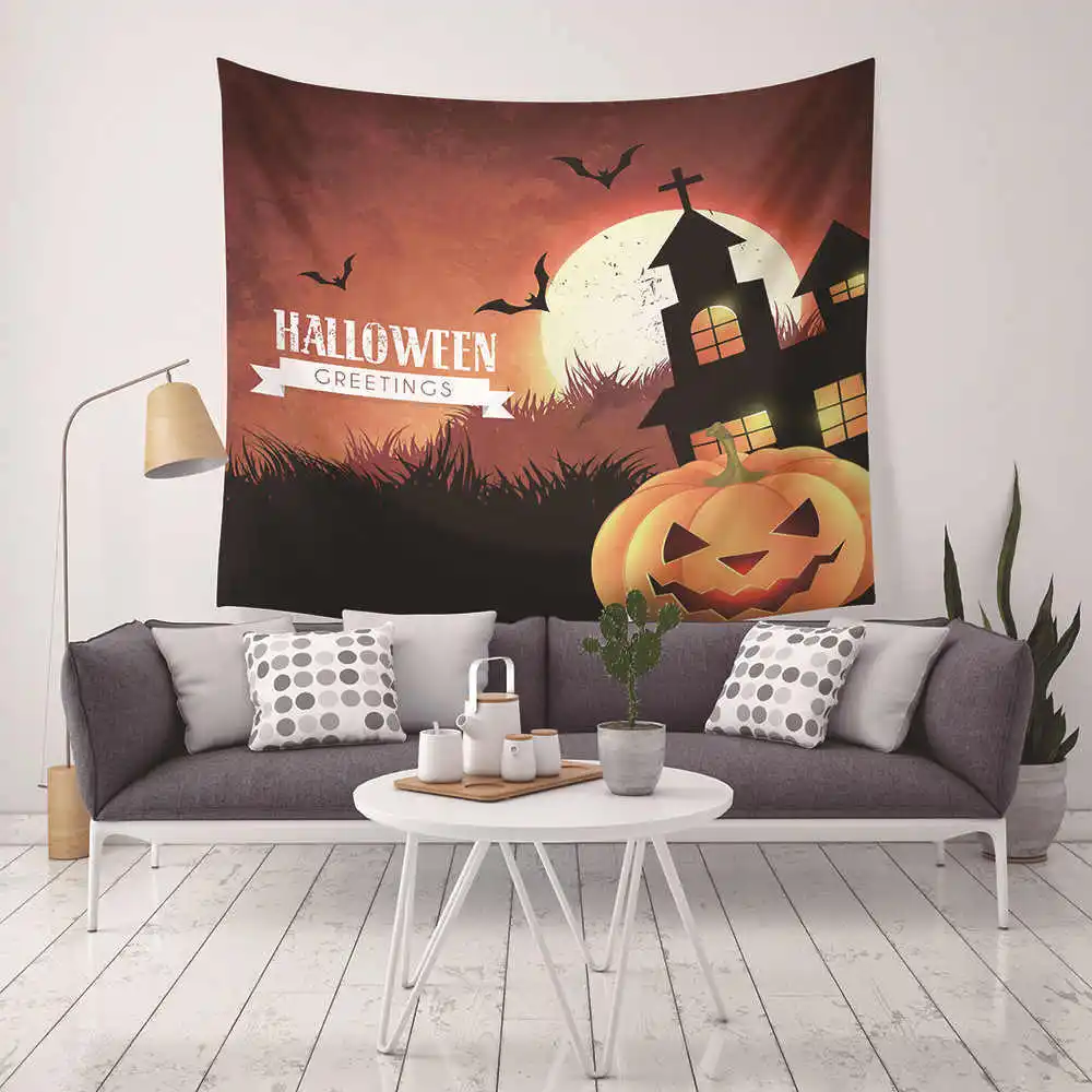 Хэллоуин пляжное полотенце &quotмандала&quot Cover Up Туника хиппи гобелен настенный