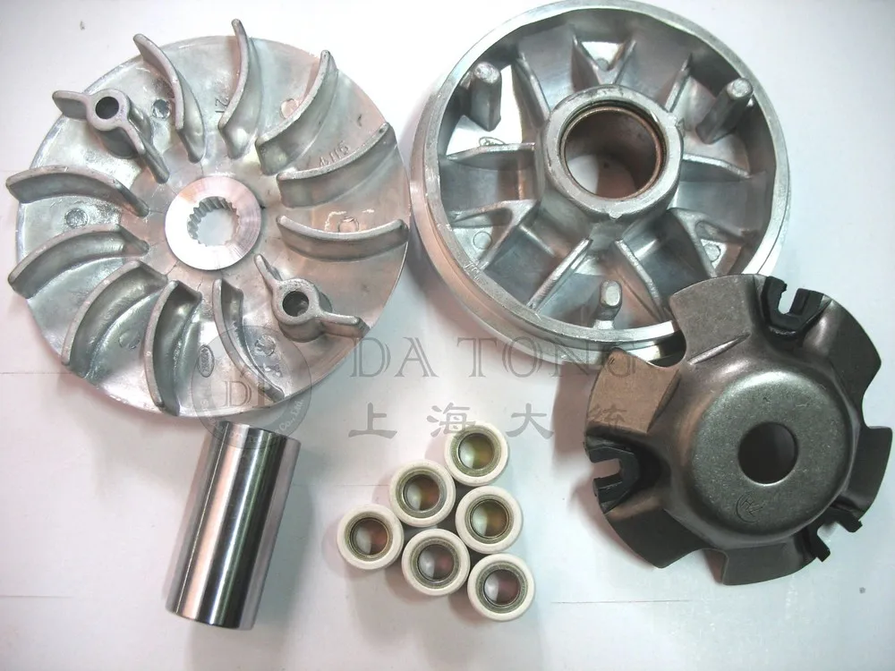 

Набор вариаторов с медными роликами для скутера 152QMI QJ Keeway Chinese 125 150cc GY6 Honda Yamaha ATV, запчасти для мопеда