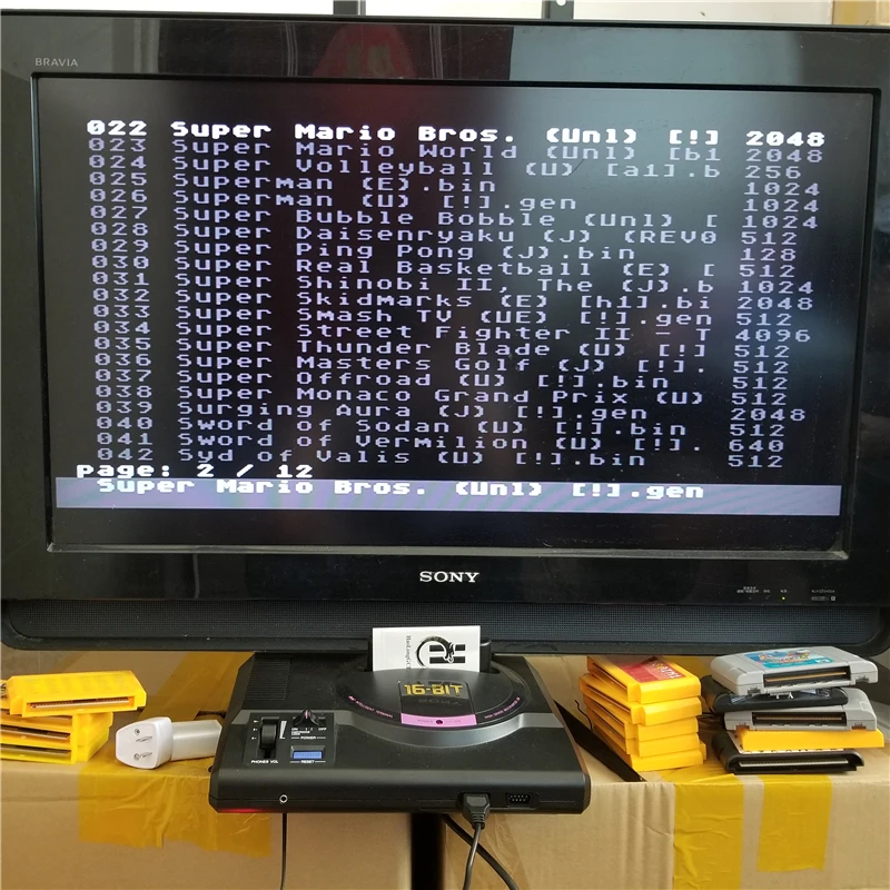 Высококачественный игровой Картридж для игровой консоли sega с 1200+ бесплатные игры для мага Драйв игровая карта edmd