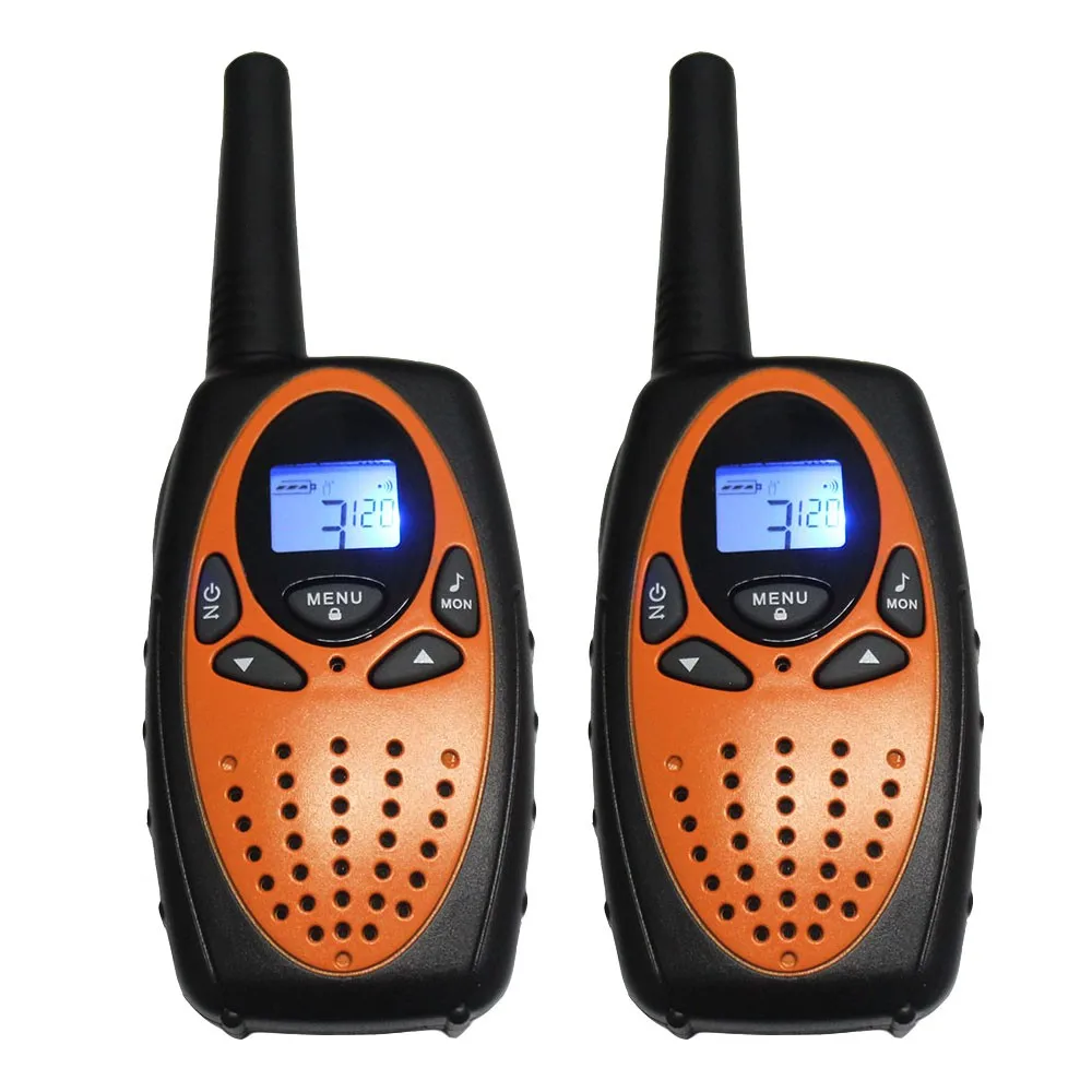 большие расстояния vox двойной канал монитор пмр/фрс радио walkie talkie пара с 121