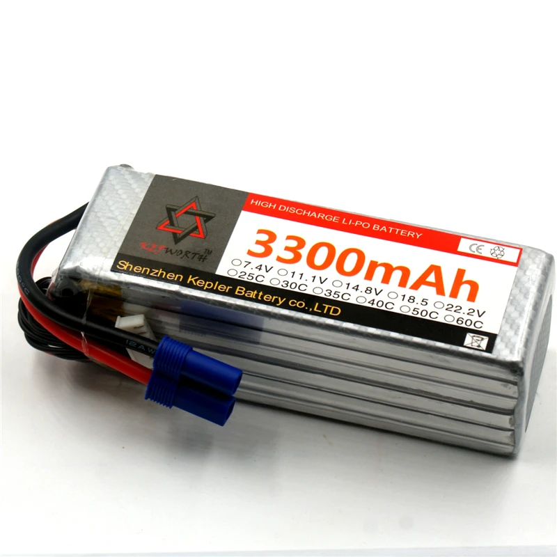 Радиоуправляемая игрушка Lipo Батарея 6S 22 2 в 1800 2200 2800 3300 3800 4200 4500 5200 6000 мА/ч 25C 40C для