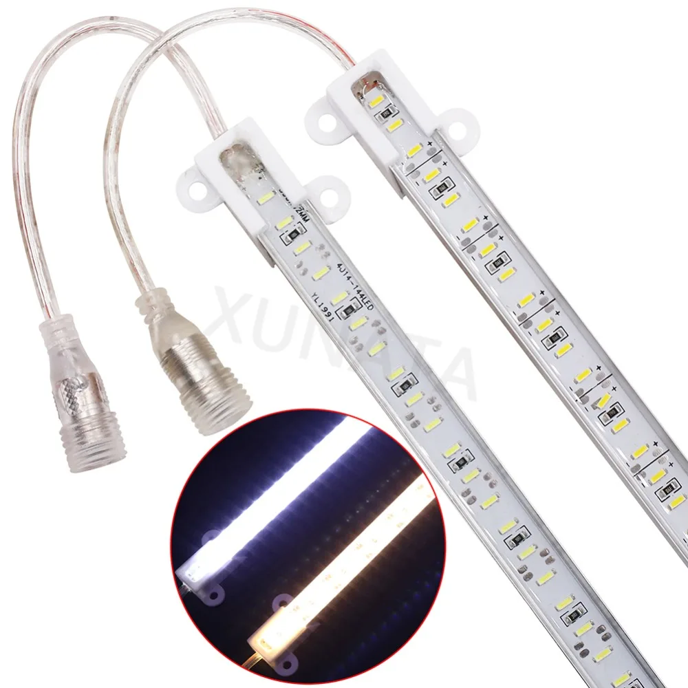 DC12V 72Leds/pc 0.5m/pc IP68 Waterproof Outdoor White Warm LED Hard Strip | Лампы и освещение
