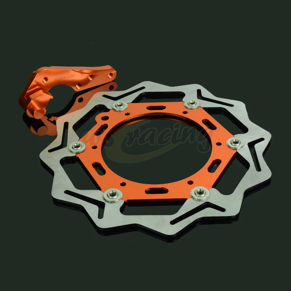 

CNC 270MM Motorcycle Front Floating Brake Disc & Bracket For KTM SXS450F XC450 XCW450 XCG450 XCF450 SX500 MX500 XCF505 EXC520