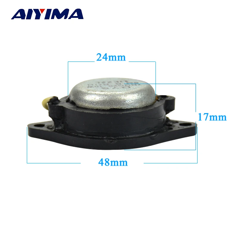 AIYIMA 2 шт. 1 дюйм 8Ohm 30 Вт шелковая пленка твитер Неодимовые Магнитные колонки