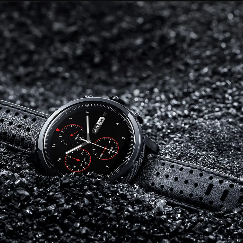 Оригинальная глобальная версия Amazfit Stratos 2 Смарт-часы спортивные gps 5ATM вода 2.5D gps Firstbeat плавательные умные часы