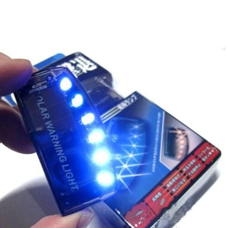 Водонепроницаемое автомобильное солнечное зарядное устройство 6 LED