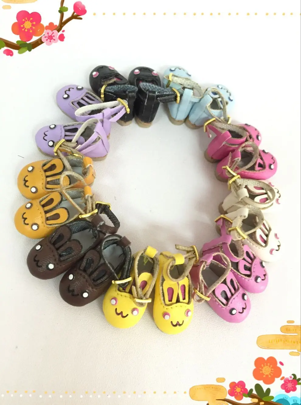 Туфли для кукол blyth с кроликом 2 8 см|doll shoes|blythe doll shoesdoll shoes blythe |