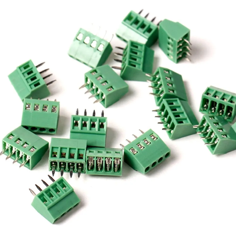 E Simpo 8 шт./лот 2 54 мм Шаг PCB винтовой клеммный блок 4P 150V6A UL 130V8A IEC CE Rohs|terminal block|block blocklot