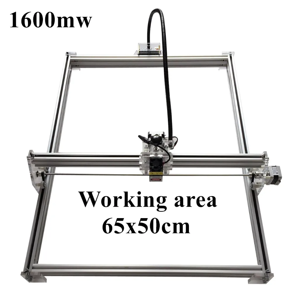 Настольный лазерный гравировальный мини станок с ЧПУ 1600 МВт 50X65 см|engraving cnc