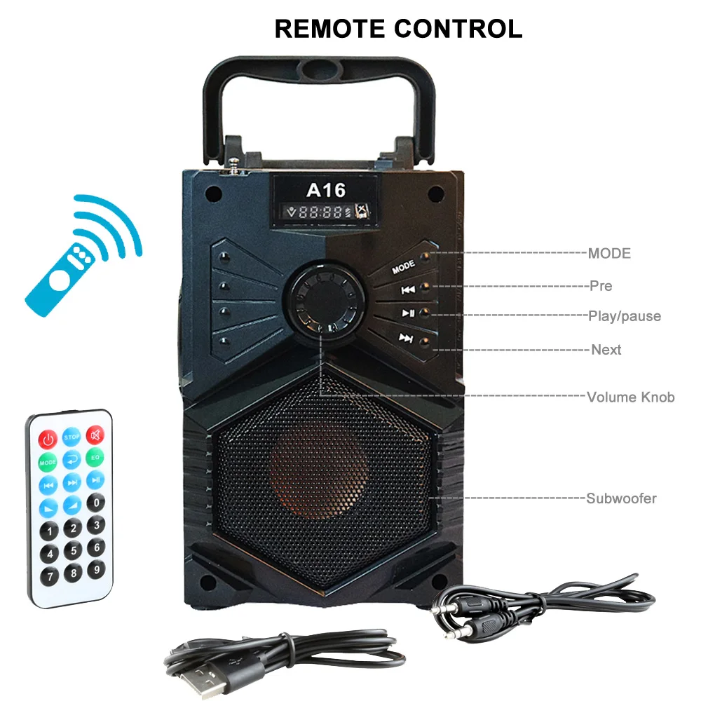 Bluetooth динамик с обработчиком портативный открытый динамик|Портативные колонки| |