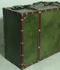 Ретро стиль ностальгия хит! Сумка-интернат pu кожа деревянный багаж большой емкости чемоданы сумки женские и мужские дорожные сумки - Цвет: 49X34X18cm 3KG