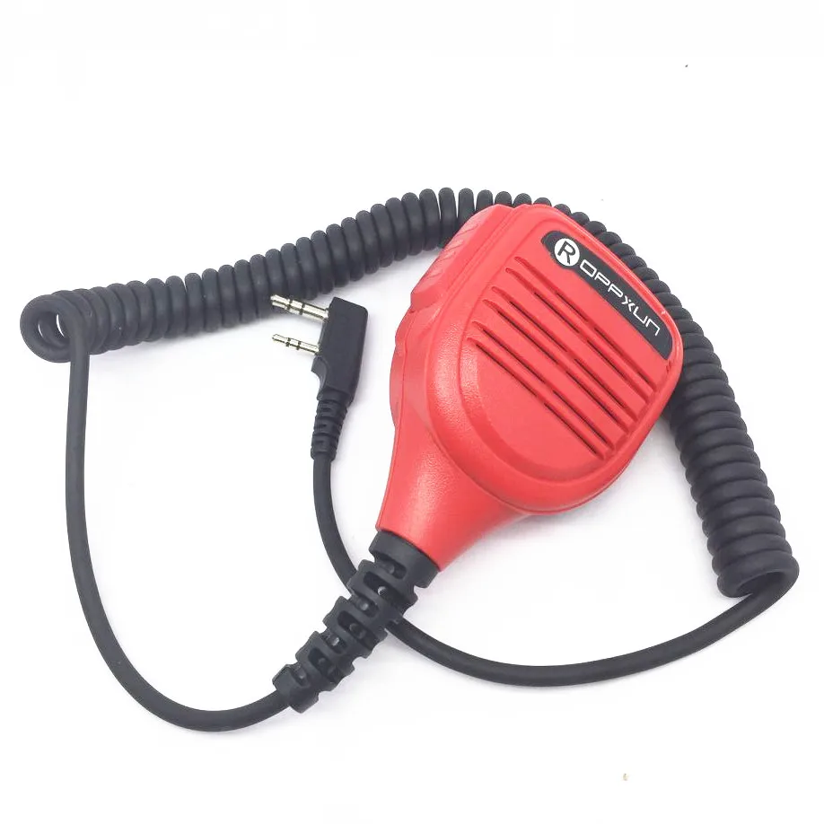 Красный Красный микрофон для Motorola GP3688 GP3188 GP300 GP88 DEP450 GP88S A10 A8 иди и болтай walkie talkie - Цвет: Красный