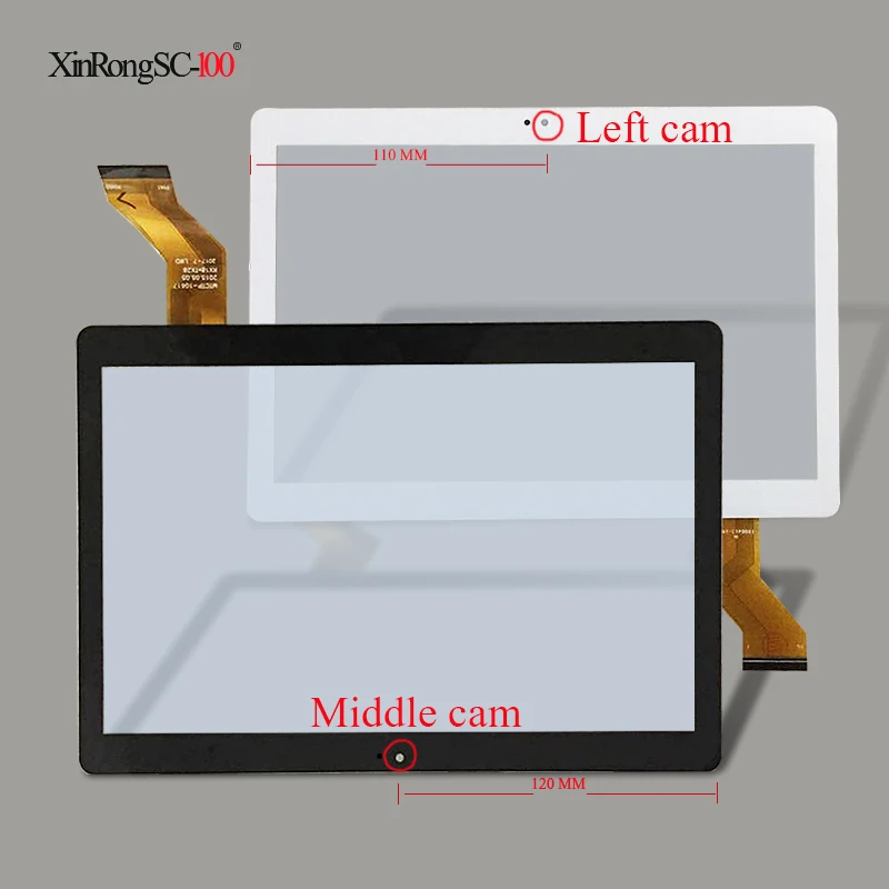 Новый сенсорный экран 10 1 дюйма YUNTAB K107 3G + WiFi Сенсорная панель дигитайзер стекло