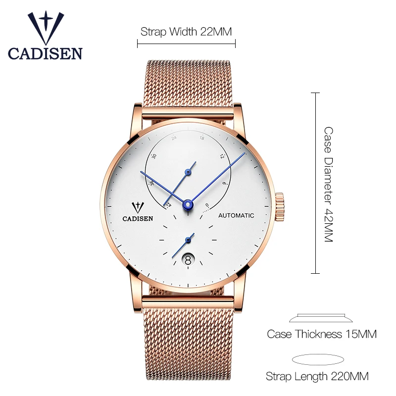 Часы Reloj Hombre мужские механические автоматические водонепроницаемые брендовые