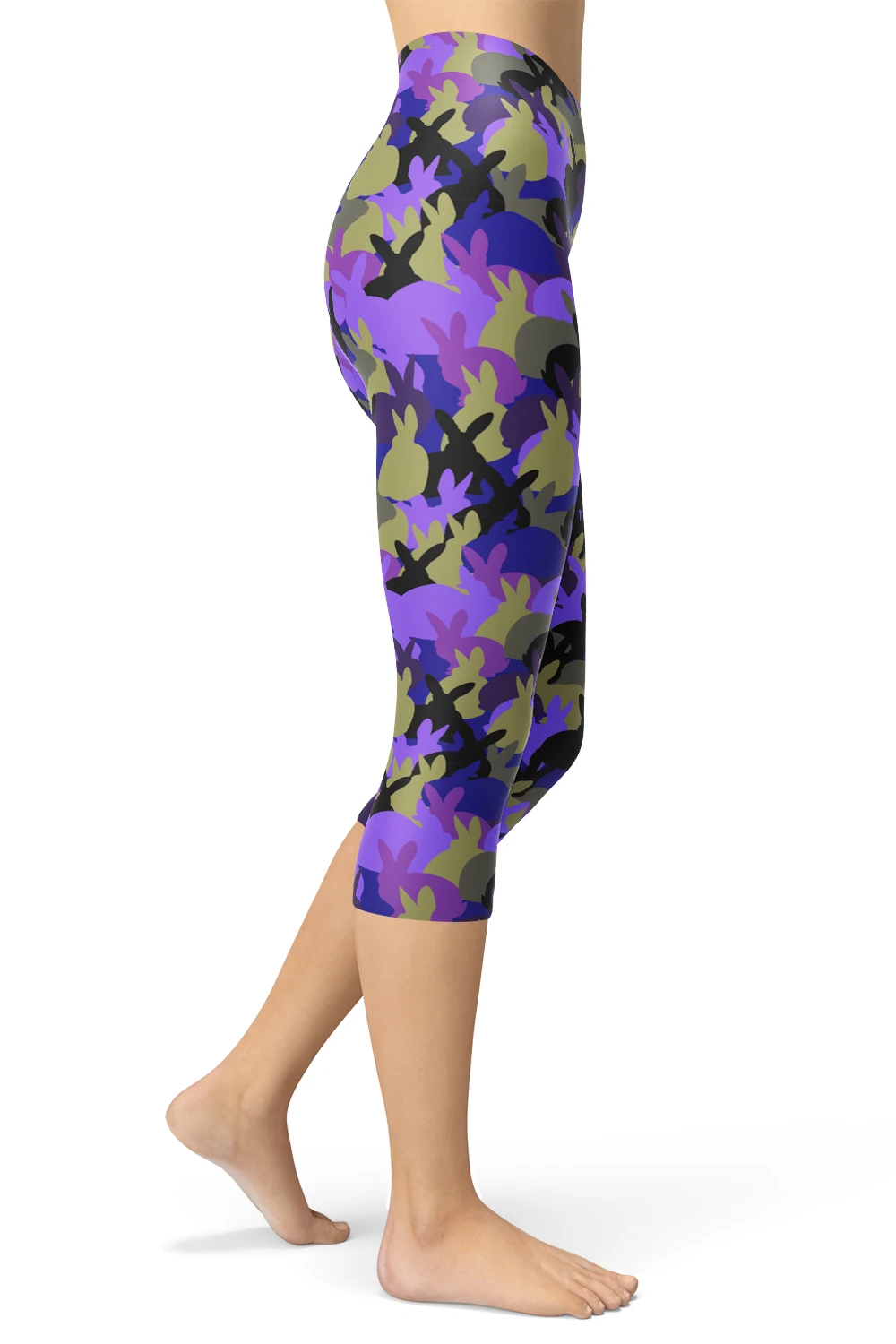 Капри с анималистическим принтом, летние, с рисунком совы, кошки, кролика, для женщин и девочек, с начесом, с бабочками, мягкие размера плюс, обтягивающие леггинсы для фитнеса