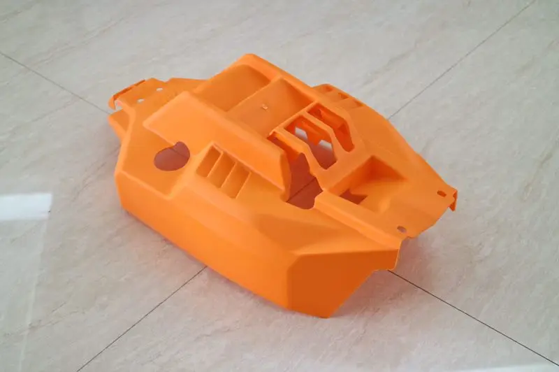 Черный/Оранжевый нейлоновый корпус для команды Losi Racing 5IVE-B 1/5 4WD багги | Игрушки и