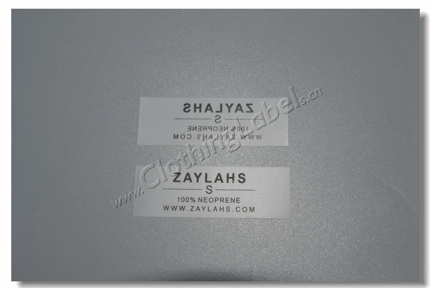 custom TPU size labels for swimwear waterproof high color fastness to washing accept small order | Дом и сад