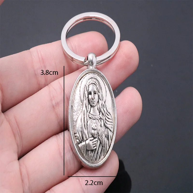 Католические Виргинские ювелирные изделия Mary брелок в виде мотоцикла merce Jesus