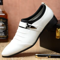 new mens business breathable leather white shoes zapatos de vestir para hombre luxury shoes men designers wedding shoes for men