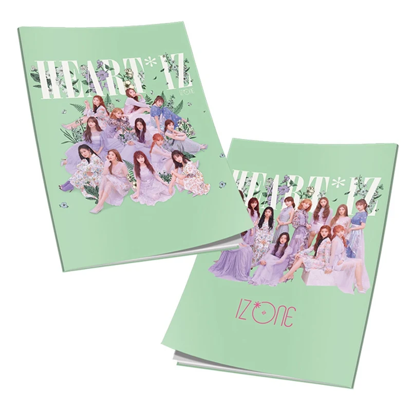 54 страницы KPOP IZONE девушки команда Мини альбом книга с картинками Ын Би Юри Джо сердце* из HD фото плакат картина для фанатов