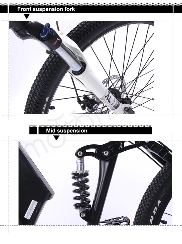 Настроить 26 дюймов Электрический горный велосипед Макс в BAFANG Средний двигатель