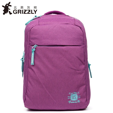 GRIZZLY женские красивые рюкзаки высокого качества Модные Повседневные Soild Mochila многофункциональные водонепроницаемые школьные сумки для девочек-подростков - Цвет: 2