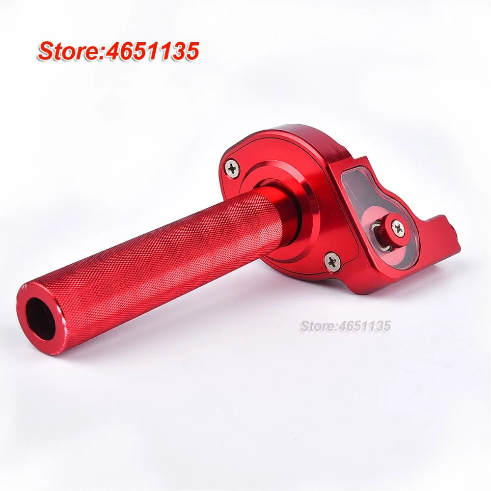 1/4 Turn Fast Action Throttle Assembly CNC Anodized Aluminum fit for CR80 CR85 CR125 CR250 CR500 RED | Автомобили и мотоциклы