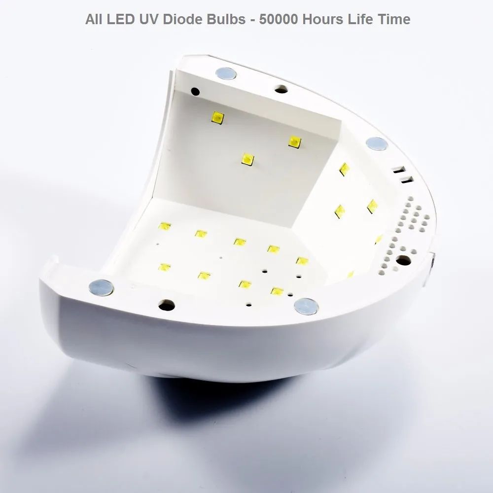 48 Вт сушилки для ногтей Sunone- лампа для ногтей led+ Край Ногтя+ блестки для ногтей